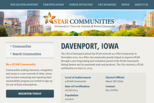 Davenport Iowa Agenda 21 