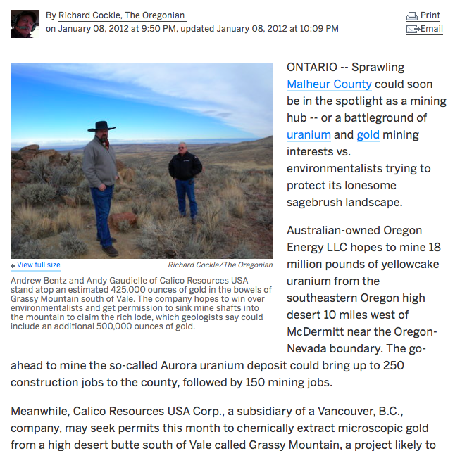 OregonLive.Malheur.Uranium.Gold