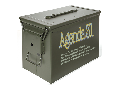 Agenda31 Producers, Enforcers Premium Metal Box