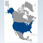 CIA World Fact Book Map of 50 States