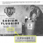 Sodium Fluoride Poison Warning Label