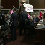 Kissinger at McCain Hearing, Code Pink