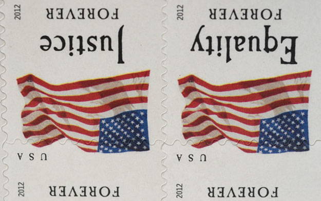 Forever Flag Stamps